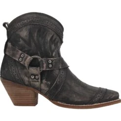 Dingo Ladies Black Gummy Bear Western Bootie DI747-BK -Western Belle Deals 01 DI747 BK big 809378aa a691 4af1 b8cc fec04228c69a