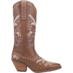 Dingo Ladies Full Bloom Brown Almond Toe Boots DI939-BRN -Western Belle Deals 01 DI939 BN big 2d0d39c0 f895 4b4f aecb 5a80b73c5e23