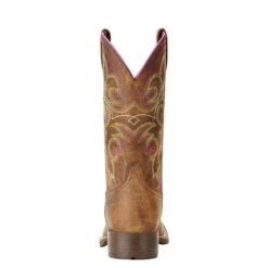 Ariat® Ladies Hybrid Rancher Distressed Brown Western Boots 10018527 8 Ariat® Ladies Hybrid Rancher Distressed Brown Western Boots 10018527 -Western Belle Deals 10018527 heel
