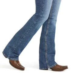 Ariat Ladies REAL Rebecca High Rise Boot Cut Jeans 10036098 9 Ariat Ladies REAL Rebecca High Rise Boot Cut Jeans 10036098 -Western Belle Deals 10036098 02