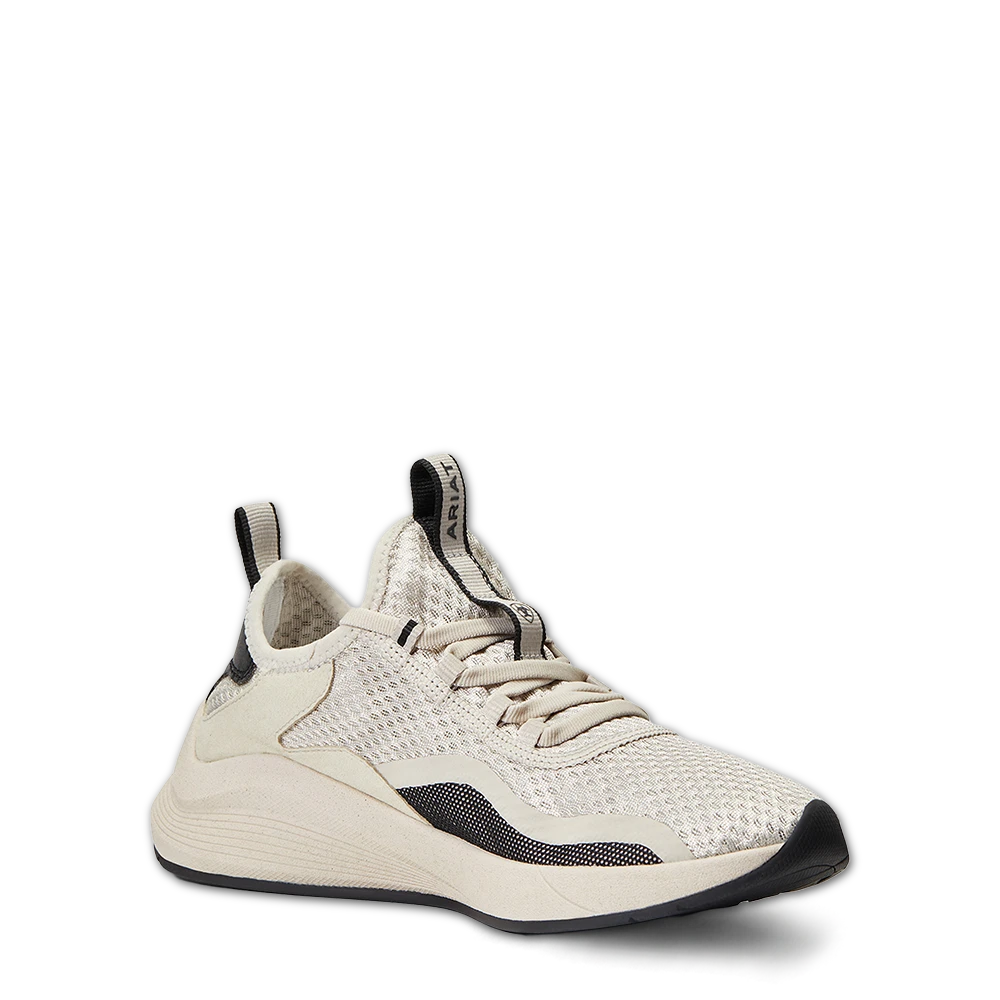 Ariat® Ladies Ignite Eco Cream Lace Up Shoes 10040407 1 Ariat® Ladies Ignite Eco Cream Lace Up Shoes 10040407