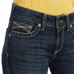 Ariat® Ladies R.E.A.L Lexi Perfect Rise Missouri Bootcut Jeans 10041059 -Western Belle Deals 10041059d
