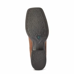 Ariat® Ladies Round Up Crossroads Brown Leopard Western Boots 10042384 -Western Belle Deals 10042384f