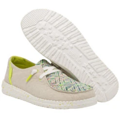 Hey Dude Ladies Wendy Playa Fiesta Beach Party Slip On Shoe 121410596 -Western Belle Deals 121410596 WENDY PLAYA FIESTA BEACH PARTY LEFT 33