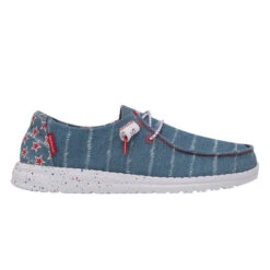 Hey Dude Ladies Wendy Denim Star Shoes 40158-4NR 6 Hey Dude Ladies Wendy Denim Star Shoes 40158-4NR -Western Belle Deals 121412415 WENDY DENIM STAR LEFT 1 111 7b3d214b ebf1 4a46 bb06 dd71498f9839