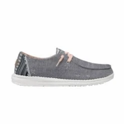 Hey Dude® Ladies Wendy Boho Grey Shoes 121413238 -Western Belle Deals 121413238 1
