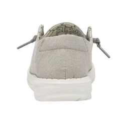 Hey Dude® Ladies Wendy Canvas Sparkling Pearl Grey Shoes 121413312 -Western Belle Deals 121413312 WENDY SPARKLING PEARL GREY 6 2048x2048 55761510 1eb3 4fa8 bc34 9dc39ac995ba