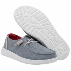 Hey Dude® Ladies Wendy Chambray Braid Indigo Slip On Shoes 121415704 -Western Belle Deals 121415704 2 f7e1e379 f78a 4f48 a2b8 dd774a791a92