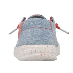 Hey Dude Hey Ladies Dude Wendy Playa Fiesta Rojo Slip On Shoes 121416854 -Western Belle Deals 121416854 WENDY PLAYA FIESTA ROJO LEFT 5