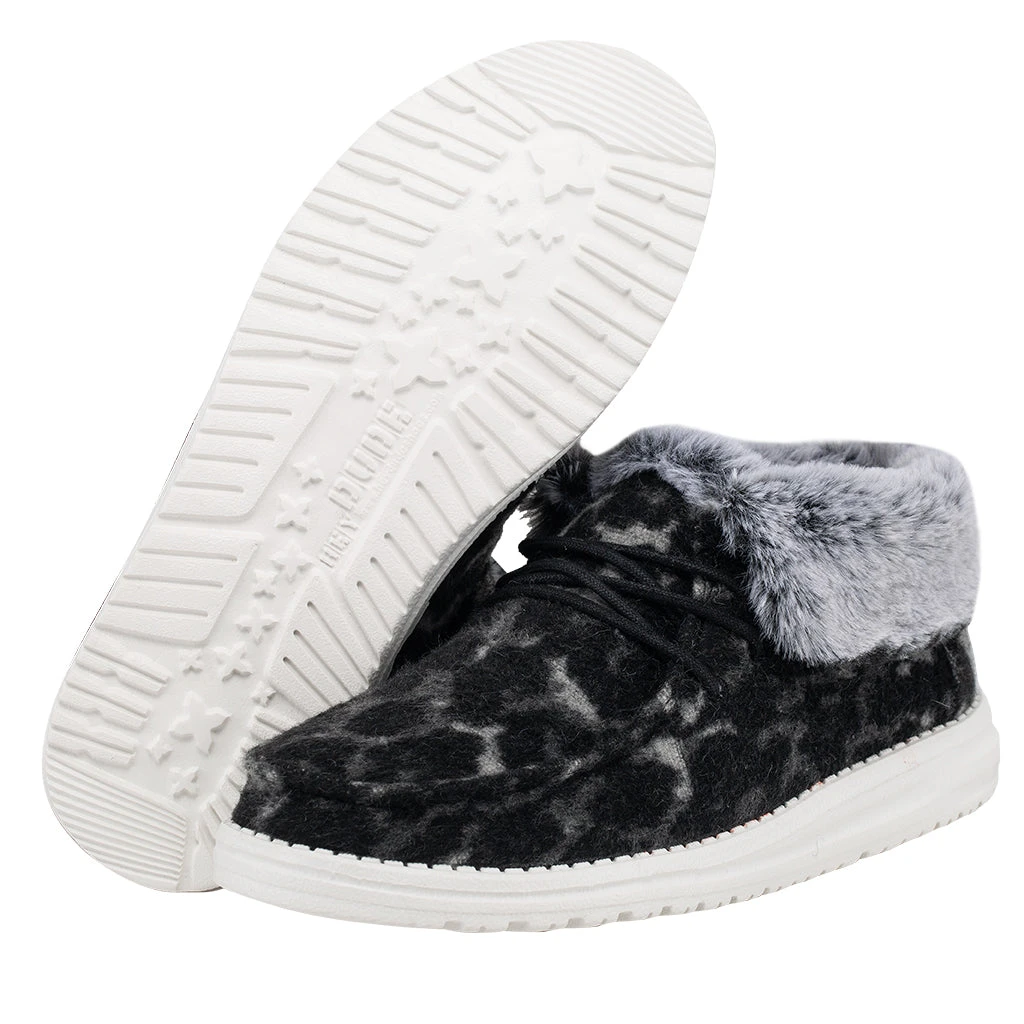 Hey Dude Ladies Britt Abstract Grey Leopard Shoes 121773280 6 Hey Dude Ladies Britt Abstract Grey Leopard Shoes 121773280 - Image 6