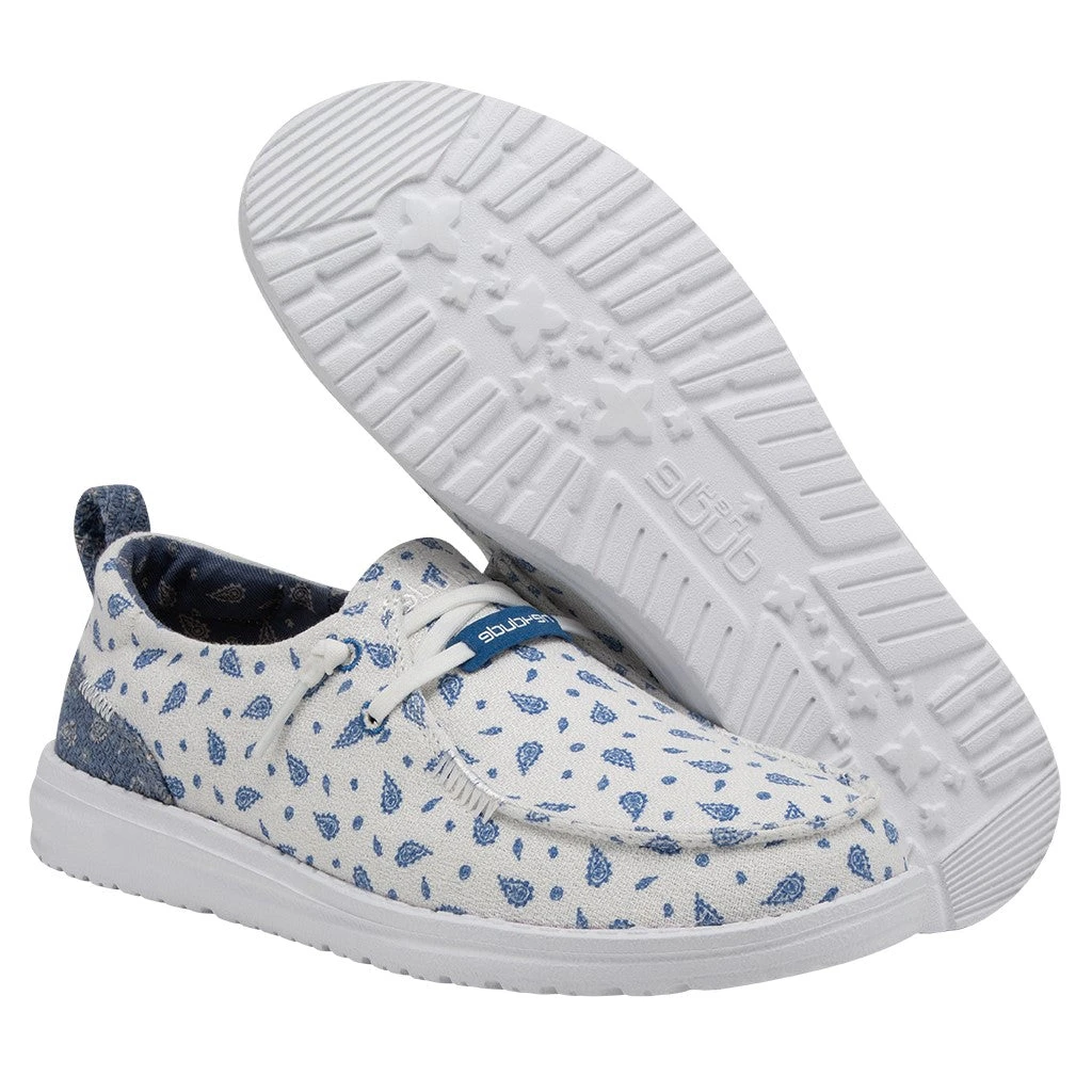 Hey Dude Ladies Wendy Bandana Patterned Slip On Shoe 122280231 4 Hey Dude Ladies Wendy Bandana Patterned Slip On Shoe 122280231 - Image 4