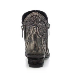 Circle G By Corral Ladies Shortie Black/Grey Cutout Bootie Q0001 -Western Belle Deals 1 0f108f2a da0c 4ab5 badb 68f7646db361