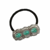Blazin Roxx® Triple Turquoise Stone Concho Hair Tie 30488