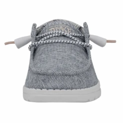 Hey Dude® Ladies Wendy Star Azora Grey Slip On Shoes 40080-4LM 9 Hey Dude® Ladies Wendy Star Azora Grey Slip On Shoes 40080-4LM -Western Belle Deals 40080 4LM 3