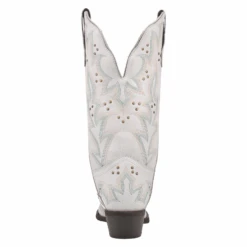Laredo® Ladies Adrian Embroidered White Western Boot 52419 9 Laredo® Ladies Adrian Embroidered White Western Boot 52419 -Western Belle Deals 52419d