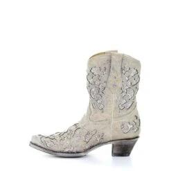 Corral Boots Corral Ladies Mariah White Glitter Inlay & Crystals Ankle Boots A3550 8 Corral Boots Corral Ladies Mariah White Glitter Inlay & Crystals Ankle Boots A3550 -Western Belle Deals 57 4b7fde52 d80c 49b8 9c70 260cd6eb980c