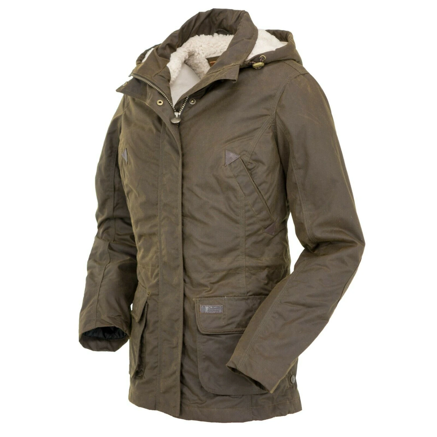 Outback Trading Company Ladies Adelaide Oilskin Jacket 2185-BNZ 6 Outback Trading Company Ladies Adelaide Oilskin Jacket 2185-BNZ - Image 6