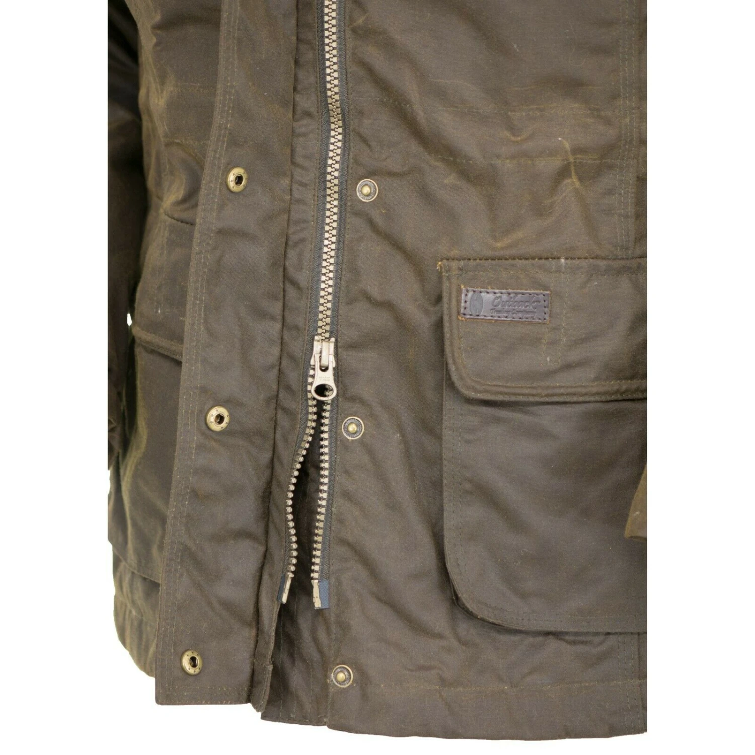 Outback Trading Company Ladies Adelaide Oilskin Jacket 2185-BNZ 4 Outback Trading Company Ladies Adelaide Oilskin Jacket 2185-BNZ - Image 4