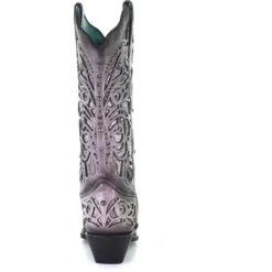 Corral Boots Corral Ladies Grey With Silver Inlay & Studs Embroidered Boots A3939 -Western Belle Deals A3939 ALTA10 2688x 363476e8 e07c 4dcc 89b5 0c8ed561d69b