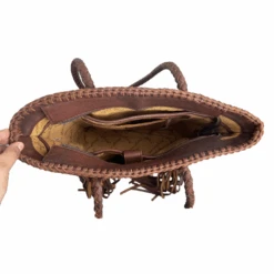 American Darling® Ladies Hand Made Cowhide Tote Bag ADBGD128C -Western Belle Deals ADBGD128Cd