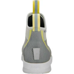XTRATUF Ladies Ankle Deck Sport Gray & Yellow Boots ADSW-108 -Western Belle Deals ADSW108 4 EXTRALARGE