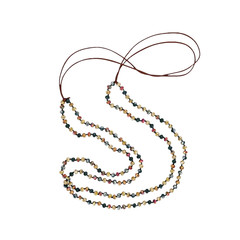 Montana Silversmiths Montana Silversmith Ladies Shimmering Fall Long String Necklace ANC5206 2 Montana Silversmiths Montana Silversmith Ladies Shimmering Fall Long String Necklace ANC5206 - Image 2