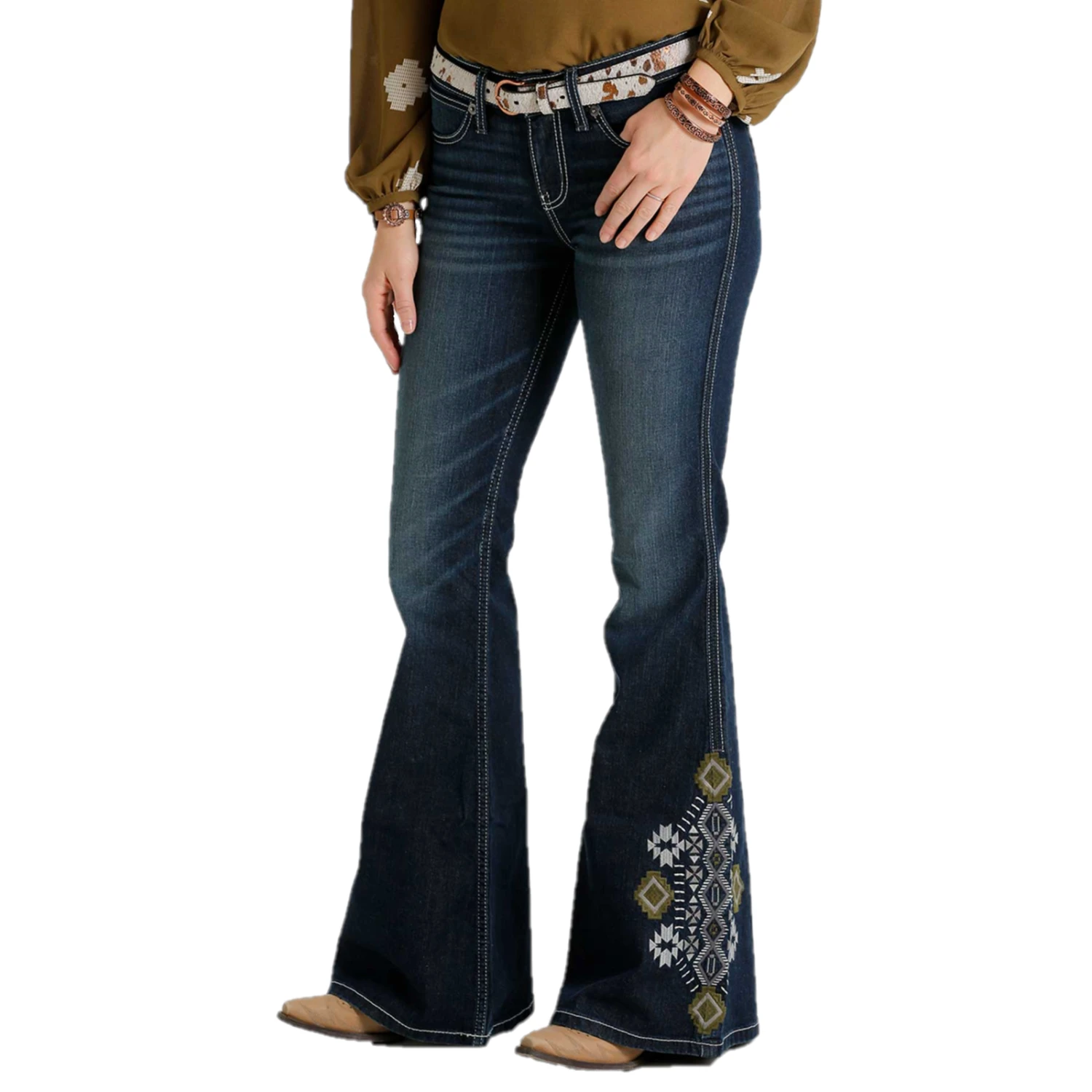 Cruel Denim® Ladies Hannah Super Flare Denim Jeans CB70754071 1 Cruel Denim® Ladies Hannah Super Flare Denim Jeans CB70754071