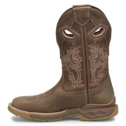 Double H Ladies Phantom Rider 10" Ari Composite Toe Roper Boots DH5374 -Western Belle Deals DH5374 Instep