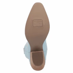 Dingo Ladies Full Bloom Blue Almond Round Toe Boots DI939-BLOOM -Western Belle Deals DI939f