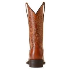 Ariat® Ladies Round Up Remuda Naturally Rich Western Boot 10019905 -Western Belle Deals F17 WMS WEST 10019905 heel