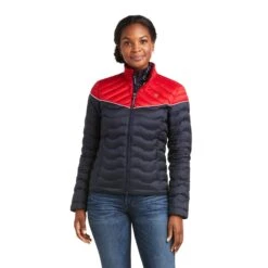 Ariat Ladies Ideal 3.0 Team Color-Block Down Jacket 10037722