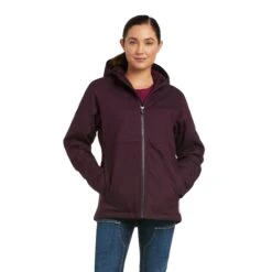 Ariat® Women's Rebar DuraCanvas™ Purple Insulated Jacket 10037589