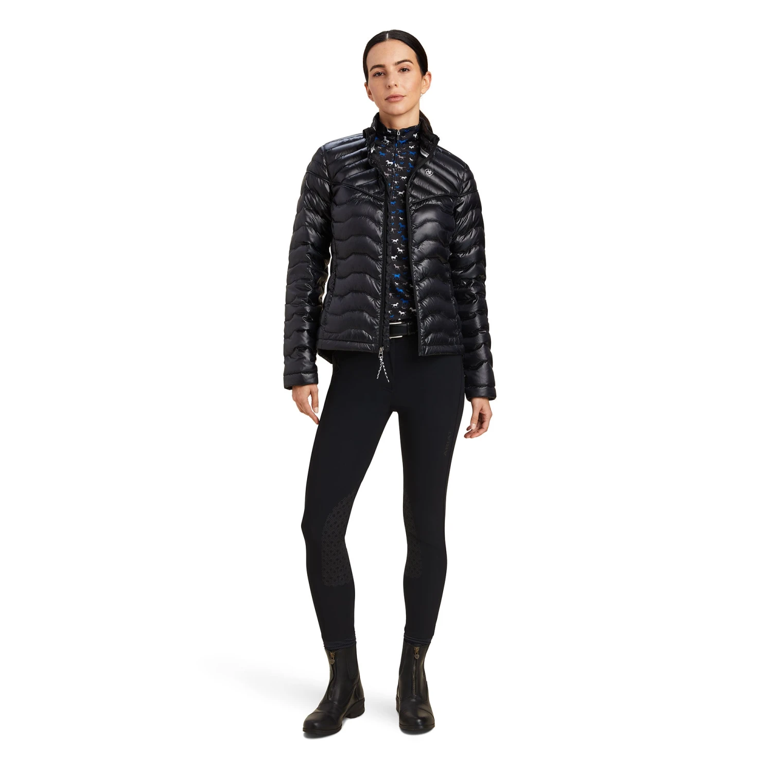 Ariat® Ladies IR Black Ideal Down Jacket 10041382 5 Ariat® Ladies IR Black Ideal Down Jacket 10041382 - Image 5