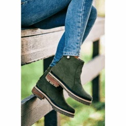 Ariat Ladies Leighton Waterproof Olive Green Boots 10042557 -Western Belle Deals F22 WMS ENGL Marin CountryCatalog LaCunha Shot 16 23417 RTL321