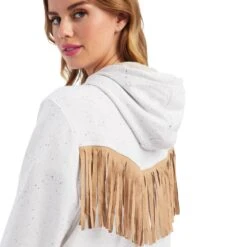 Ariat® Ladies Egret Desert View Full Zip Hoodie10041668 -Western Belle Deals F22 WMS WEST 10041668 detail01