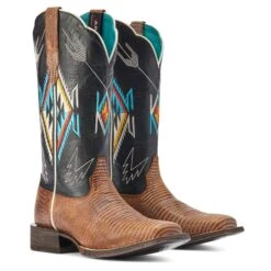 Ariat® Ladies Frontier Chimayo Kona Brown Western Boots 10042573 -Western Belle Deals F22 WMS WEST 10042573 pair 3c837443 8c6e 4be1 901d f3092078aa36