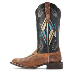 Ariat® Ladies Frontier Chimayo Kona Brown Western Boots 10042573 -Western Belle Deals F22 WMS WEST 10042573 side 43ad67f5 0908 4832 896e 7c02e9b4df87
