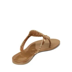 Jack Roger Ladies Slip On Georgica Jelly Gold Sandals 1213SS0010710-GLD -Western Belle Deals GEORGICA JELLY TRANSPARENT 8 500x 2218afcc 0cdc 4b24 abaf 975a3b62f426