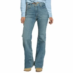 Kimes Ranch® Ladies Olivia Light Wash Wide Leg Denim Jeans KR-OLIVIA