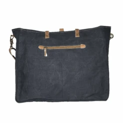 Olay Bags® Black Woven Aztec Print Rug Canvas Shoulder Bag LB248 -Western Belle Deals LB248 2