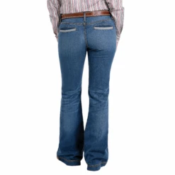 Cinch® Ladies Lynden Dark Stone Wash Trouser Jeans MJ81454082 -Western Belle Deals MJ81454082 2