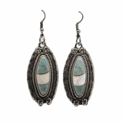Blazin Roxx Ladies DanglingTurquoise Earrings D4600110