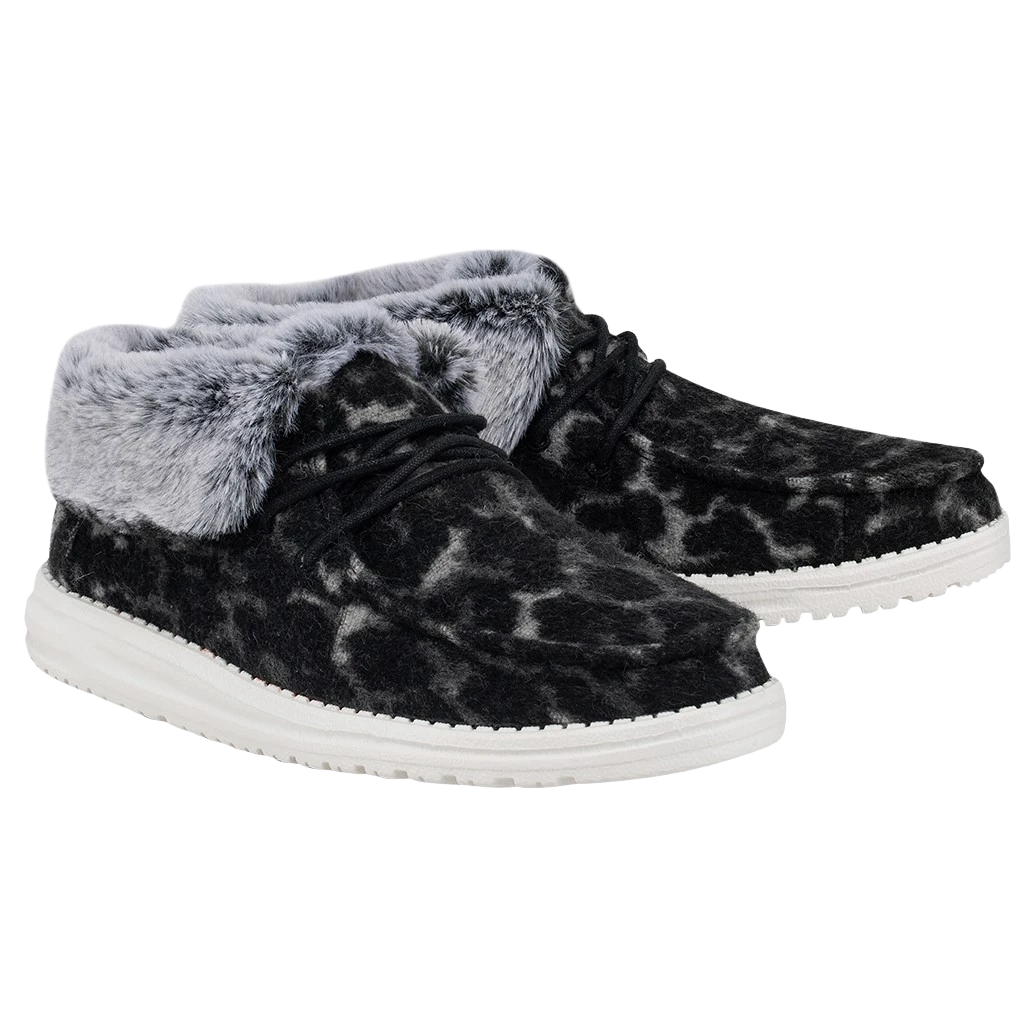 Hey Dude Ladies Britt Abstract Grey Leopard Shoes 121773280 1 Hey Dude Ladies Britt Abstract Grey Leopard Shoes 121773280