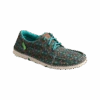 Twisted X Ladies Zero X Turquoise Aztec Shoes WZX0002