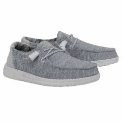 Hey Dude® Ladies Wendy Star Azora Grey Slip On Shoes 40080-4LM