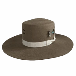Charlie 1 Horse Tumbleweed Pecan Wool Hat CWTMBW-0236P5