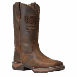 Ariat® Ladies Anthem Patriot Distressed Brown Square Toe Boots 10040271