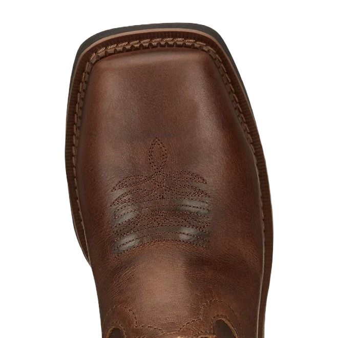 Justin Ladies Lathey Brown Nano Composite Square Toe Work Boots GY9962 3 Justin Ladies Lathey Brown Nano Composite Square Toe Work Boots GY9962 - Image 3