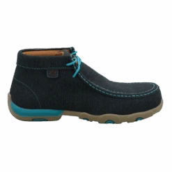Twisted X Ladies Nano Chukka Dark Teal Driving Moc Shoe WDMNT01 6 Twisted X Ladies Nano Chukka Dark Teal Driving Moc Shoe WDMNT01 -Western Belle Deals Myproject 2023 04 27T104737.110