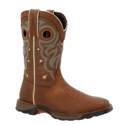 Durango® Ladies 10" Maverick™ Rugged Tan Waterproof Work Boots DRD0417
